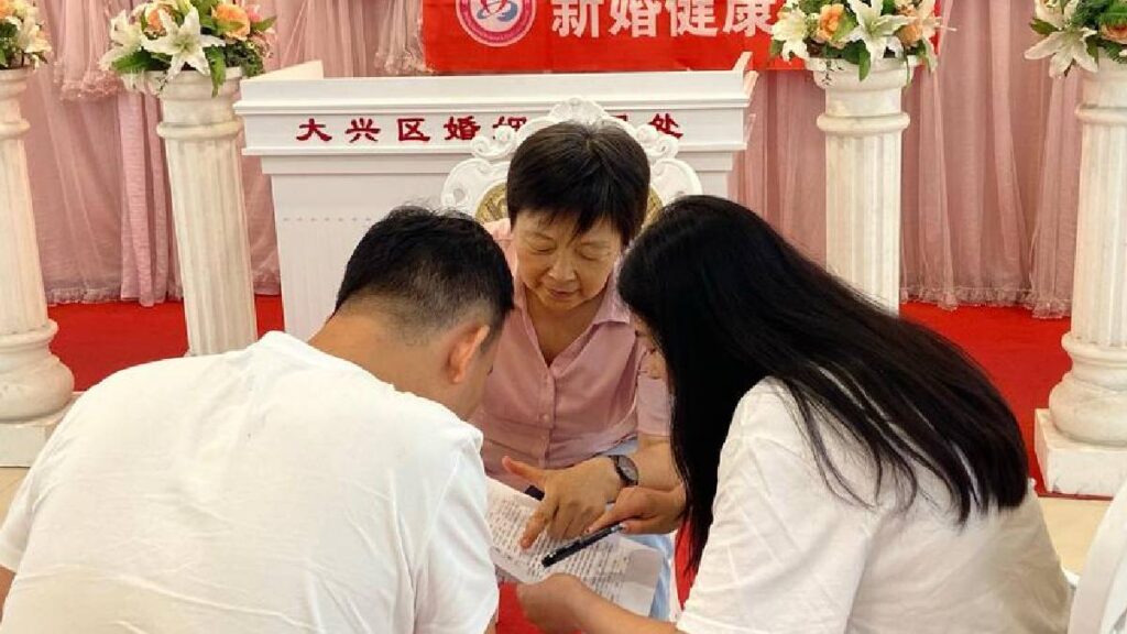 casamientos en descenso