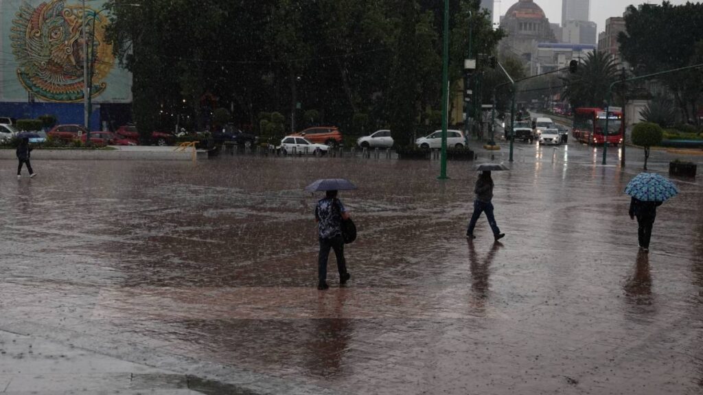 lluvias en CDMX