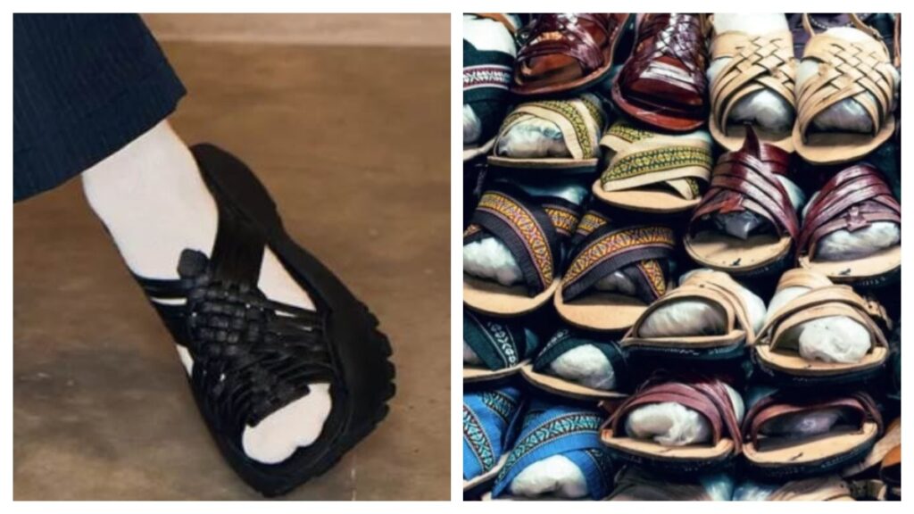 comparativo huaraches yalalag oaxaca tenis adidas