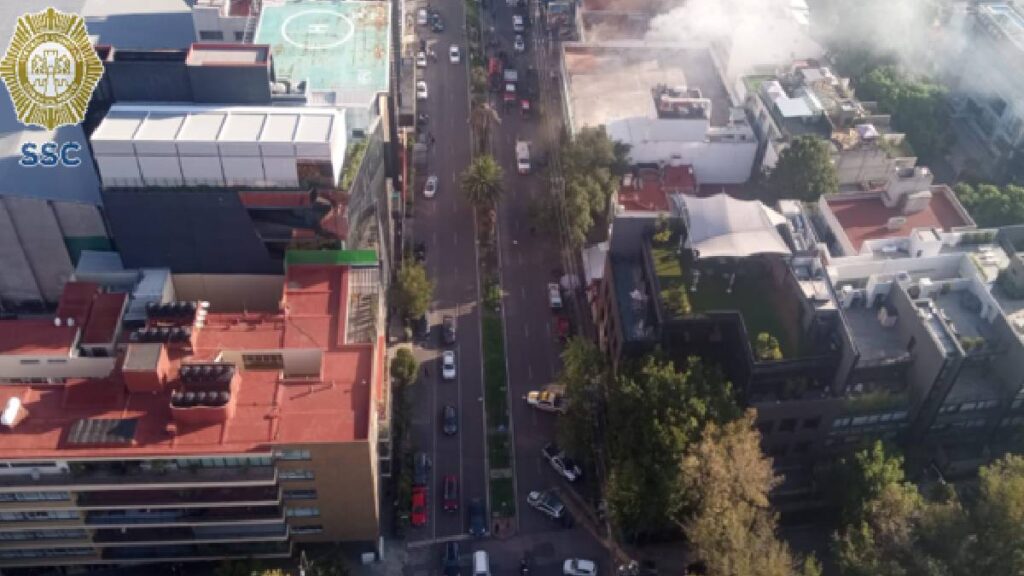 Incendio en Polanco