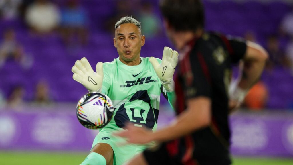 Pumas vence a Atlanta pero pierde a Keylor Navas para enfrentar a Miami