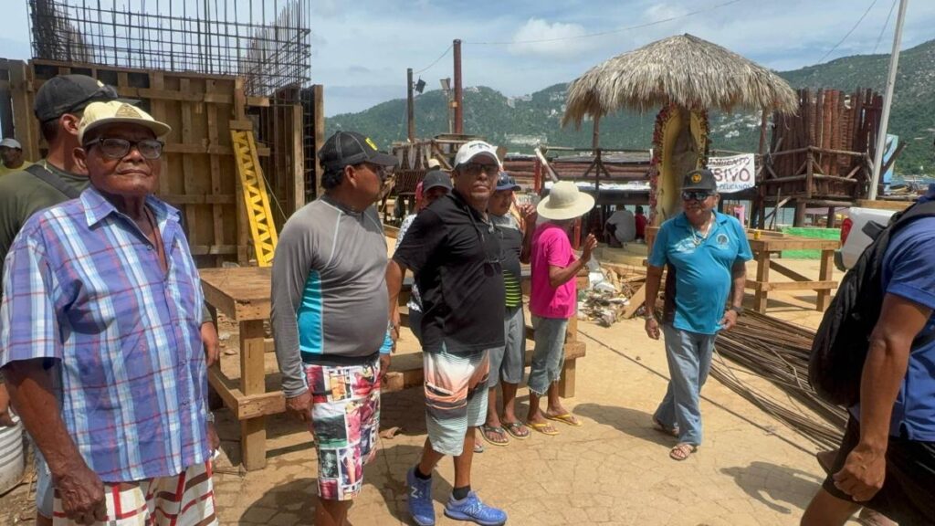 Suspenden obra del muelle para el Marinabús en Acapulco.