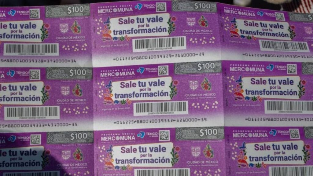 ¿Qué puedes comprar con los vales de Mercomuna?