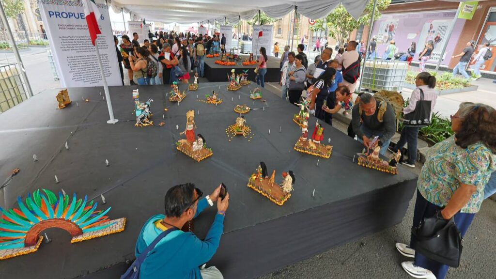 Diseño ganador para la Ofrenda Monumental para Día de Muertos.
