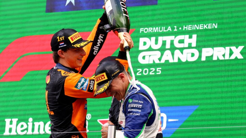 Piastri se escapa en el campeonato y Hadjar logra su primer podio en el GP de Países Bajos