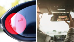 ¿Cómo acomodar tus retrovisores para hacer un rebase seguro?