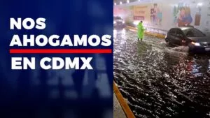 “Será Viral”: Lluvias colapsan CDMX; expertos denuncian falta de mantenimiento en drenaje