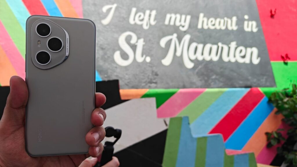 Pusimos a prueba el HONOR 400 Pro en Sint Maarten