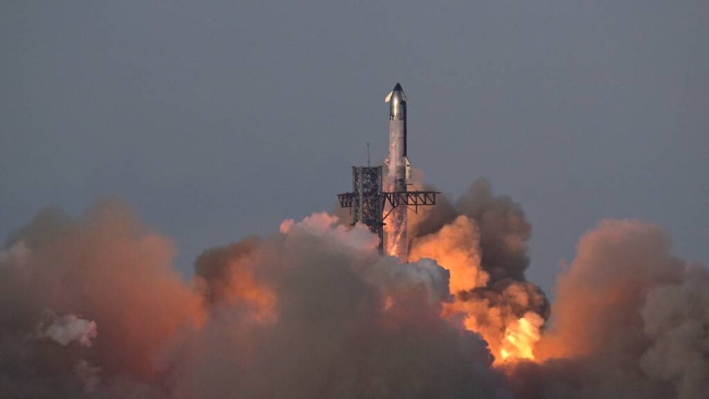 Space X logra el lanzamiento de la nave Starship