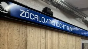 Cierran estación Zócalo/Tenochtitlan del Metro este 25 de noviembre: aquí las alternativas