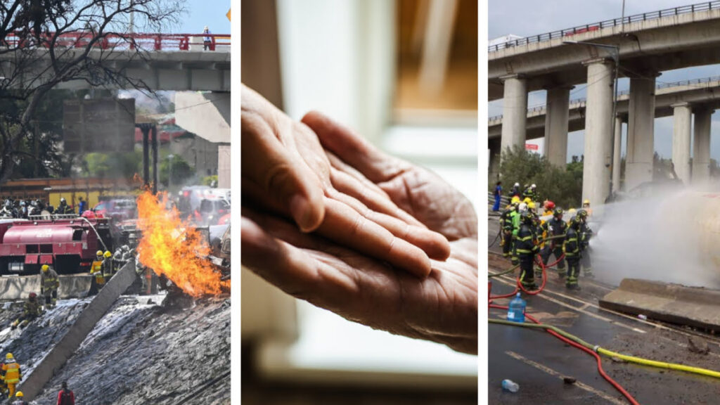 Abuela de Iztapalapa salvó a su nieta del fuego.