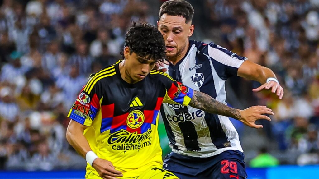 América sufre para sacar un punto en su visita a Rayados en la jornada 9 del Apertura 2025
