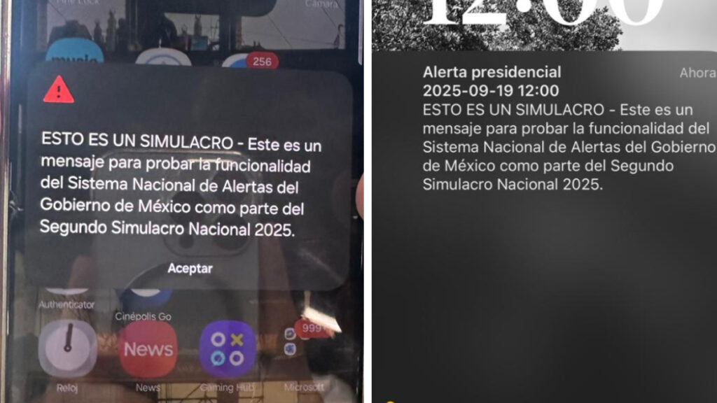 Segundo Simulacro Nacional 2025: así llegó alerta a tu celular