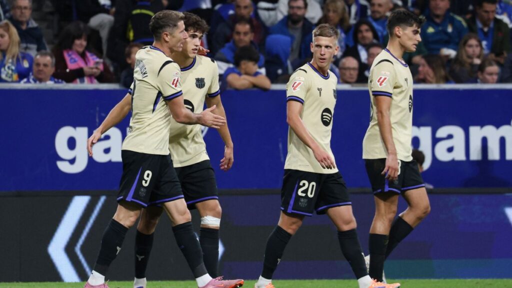 Barcelona viene de atrás para vencer al Real Oviedo en el Carlos Tartiere