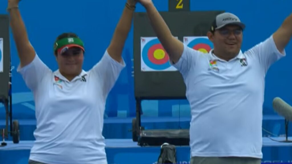 Andrea Becerra y Sebastián García se llevan el bronce dentro del Campeonato Mundial de Tiro con Arco