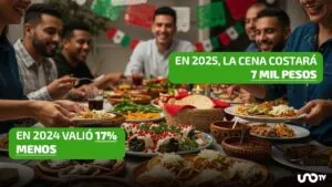 Cena del 15 de septiembre costará 17% más caro que en 2024, esto gastarán los mexicanos