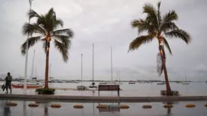 Videos: Lorena deja primeros daños en Baja California Sur