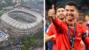 Portugal y Cristiano Ronaldo jugarán contra México en la reinauguración del Estadio Azteca en 2026