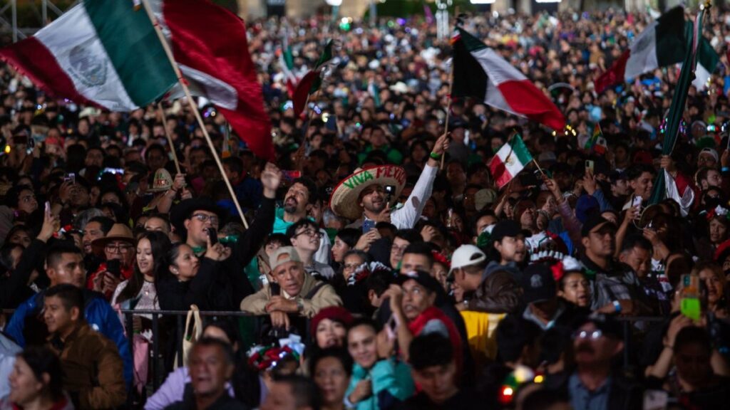 Grito de Independencia en CDMX