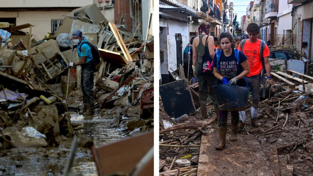 Homenaje Inundaciones Valencia Espana