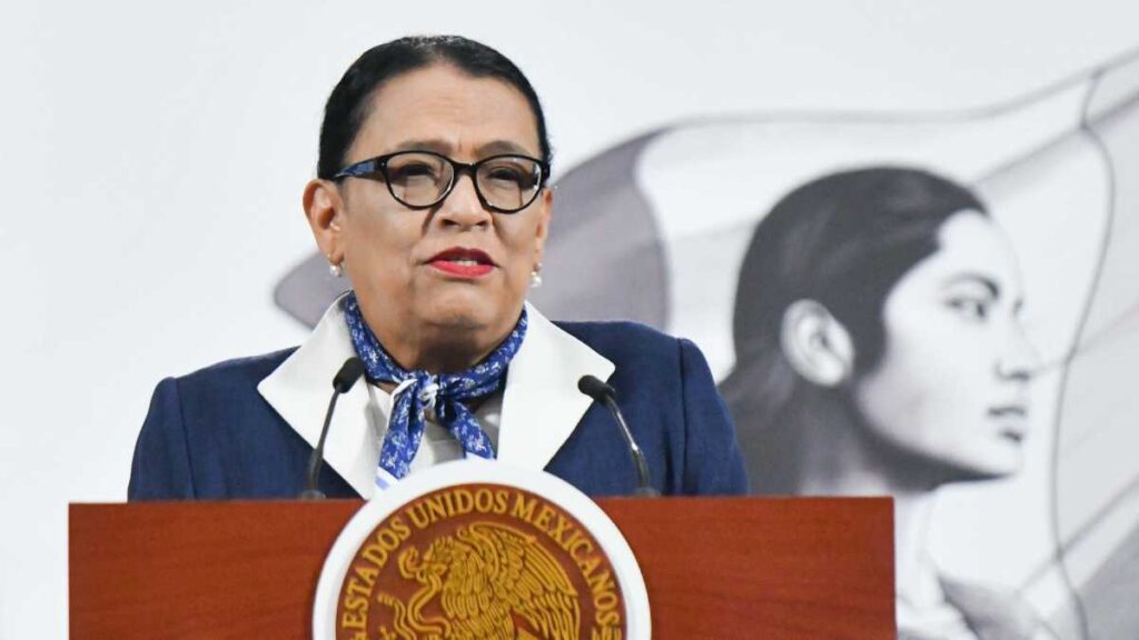 Rosa Icela rodríguez Reportó Jornadas de Pacificación