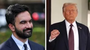 Trump amenaza con cortar fondos a Nueva York si gana Mamdani