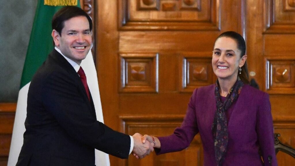 La visita de Marco Rubio confirma un distanciamiento inédito entre México y EE.UU.; comercio y migración, los principales focos.