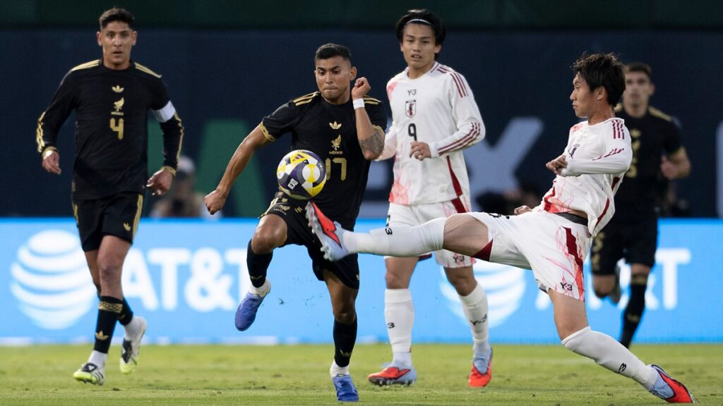 Partido amistoso entre México y Japón