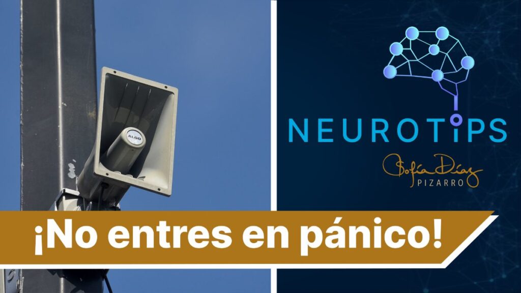 NeuroTips: ¿te paraliza la alerta sísmica? Estos son 3 pasos para mantener la calma