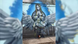 El mural en honor a Alicia Matías, la ‘abuelita heroína’ de Iztapalapa