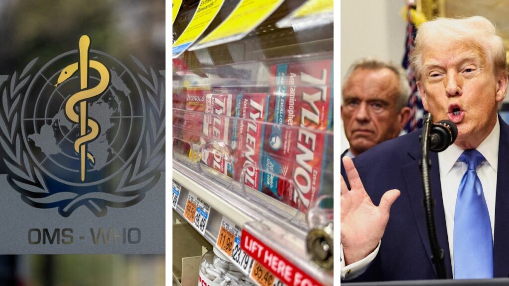 OMS le responde a Trump sobre "vínculo" de Paracetamol y autismo