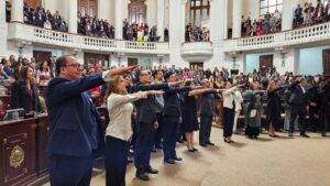 Protestan 137 nuevos jueces y magistrados electos por voto popular en CDMX