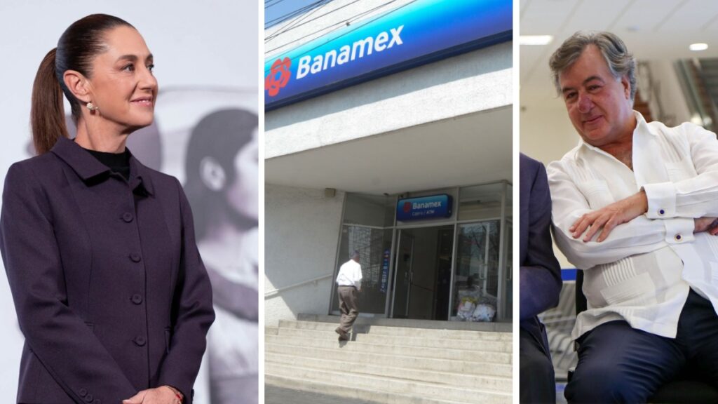 Sheinbaum se dice feliz por la venta de Banamex. Cuartoscuro