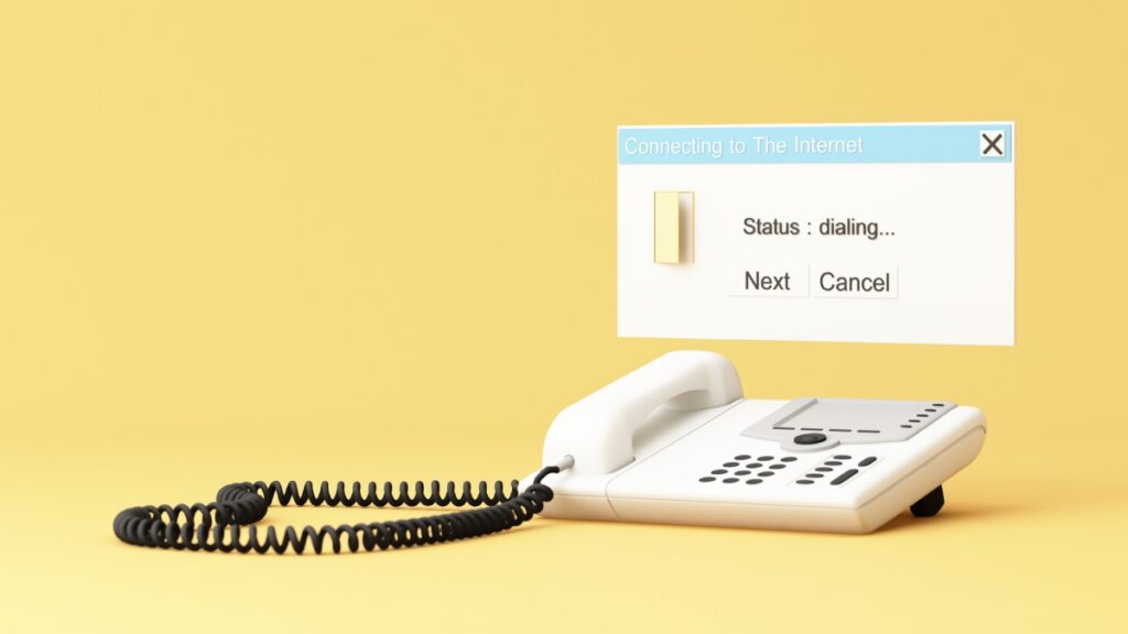 ¿Recuerdas el internet por marcado telefónico? Ahora sí ya dijo adiós