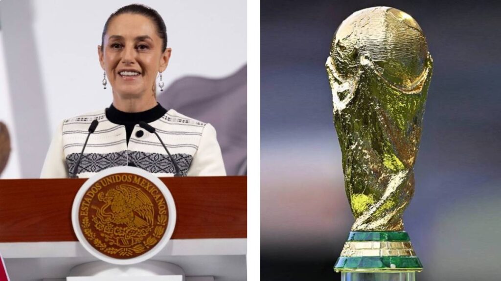 Sheinbaum quiere que vean el Mundial 2026 en el Zócalo