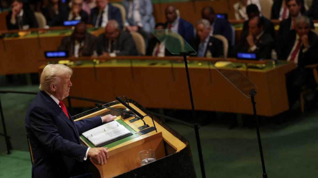 Trump acusa triple sabotaje en la ONU