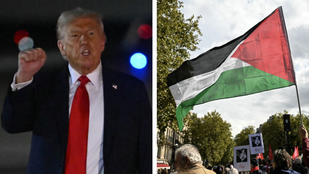 Donald trump Estado de Palestina Hamás