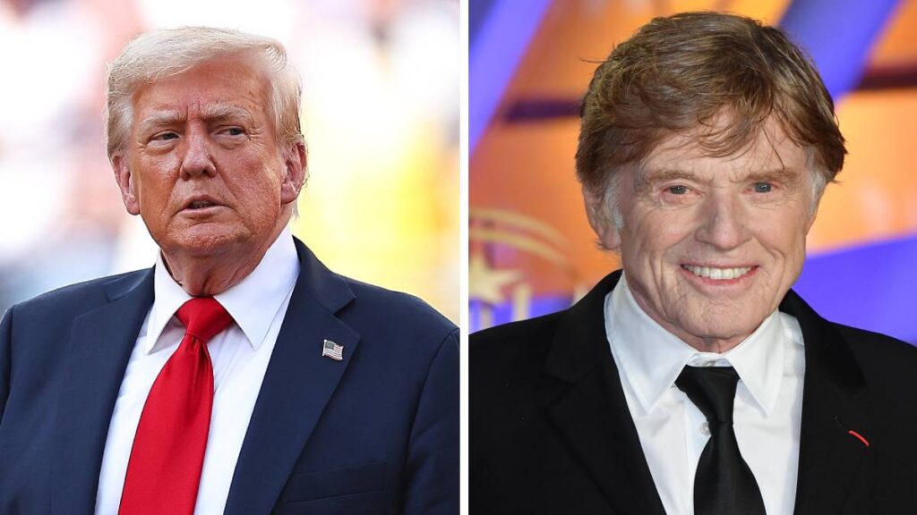 Trump recuerda a Robert Redford, tras su muerte: “No había nadie mejor”