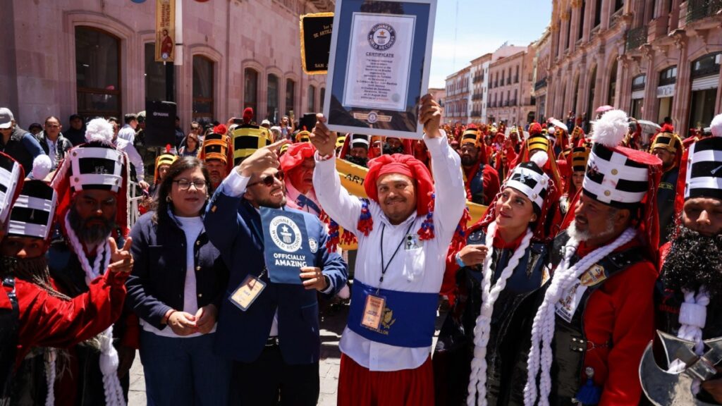 Zacatecas logra un nuevo Récord Guinness para México con las Morismas de Bracho