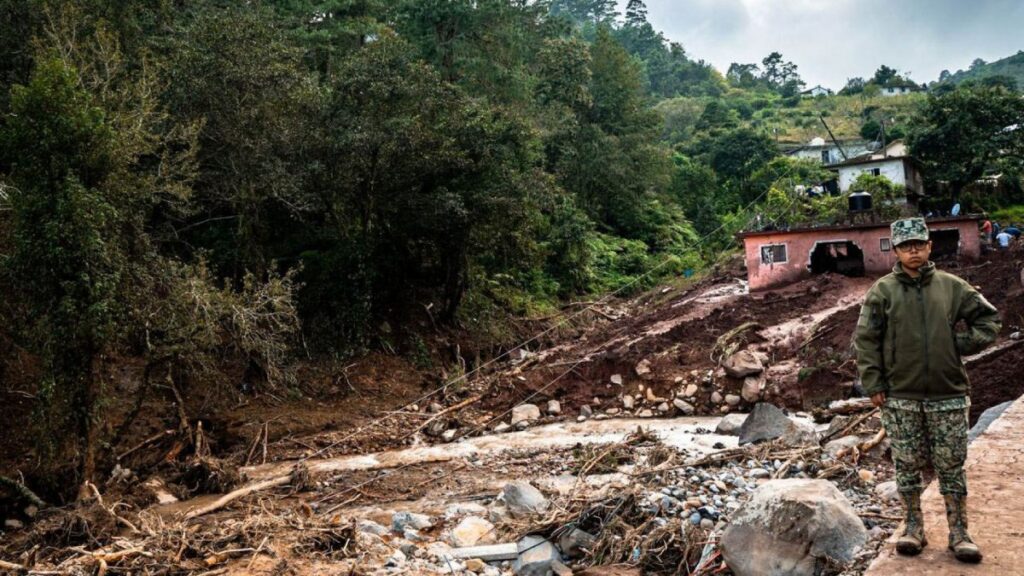 Afectaciones en Puebla por las fuertes lluvias
