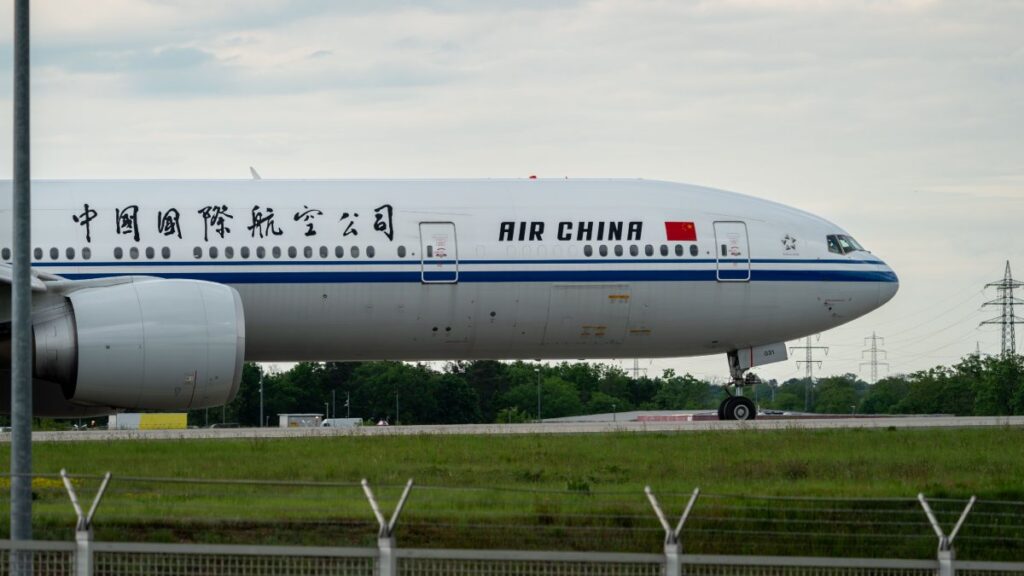 Avión de Air China
