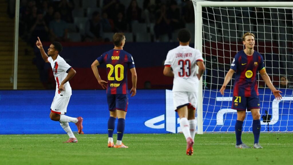 Con gol de último minuto el PSG derrota al Barcelona