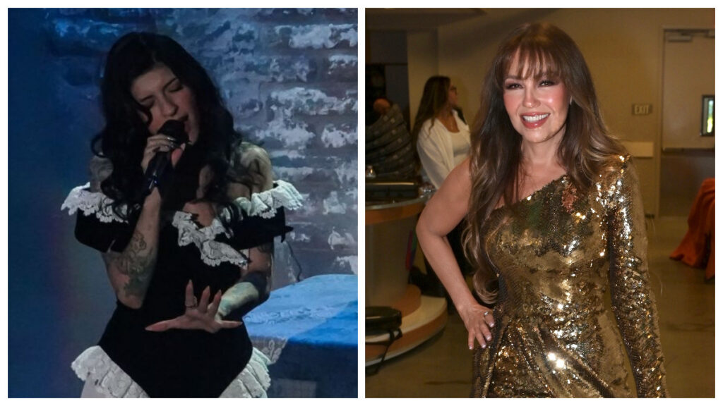 Thalía elogia a Cazzu por cover de "No me enseñaste"