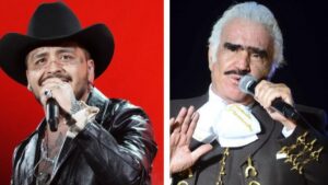 Christian Nodal comparte su “dueto” con Vicente Fernández de “Estos celos”