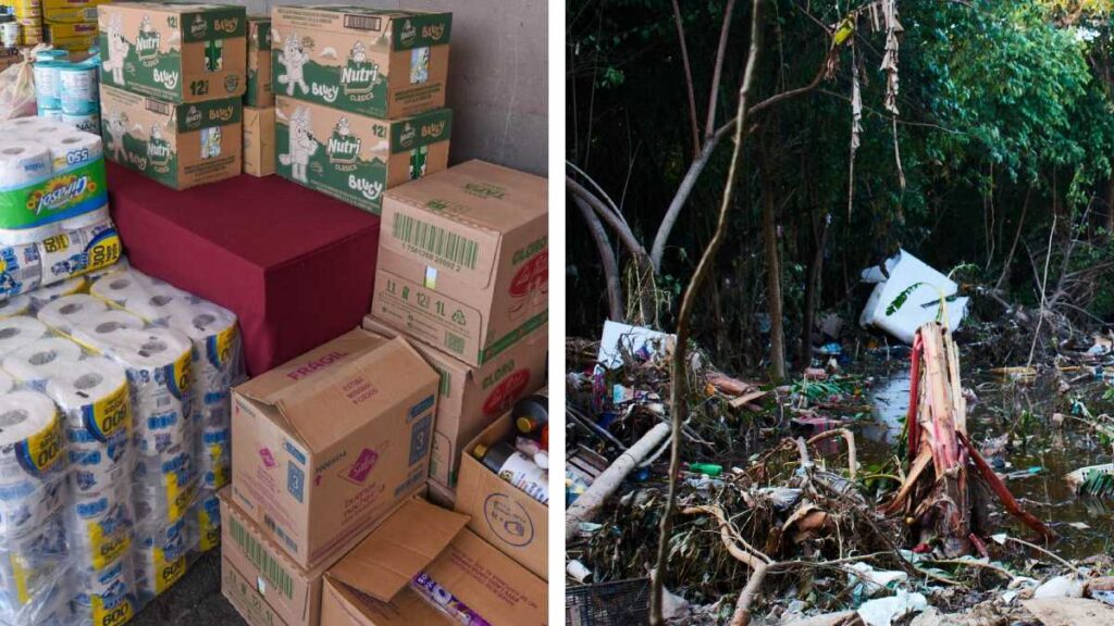 CNDH anuncia donativo a afectados por lluvias