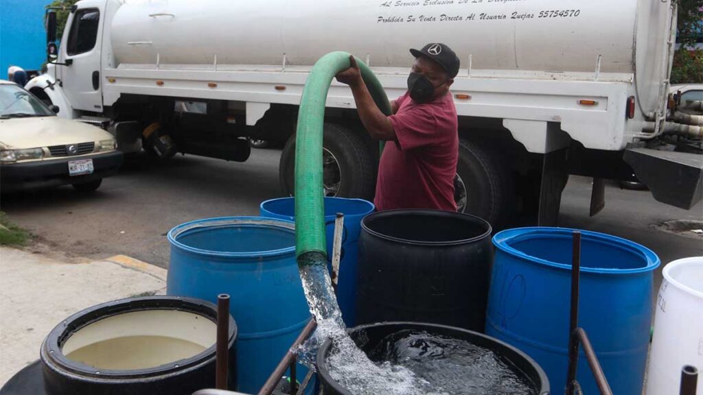 AyD ofrecerá servicio de pipas de agua durante el corte.