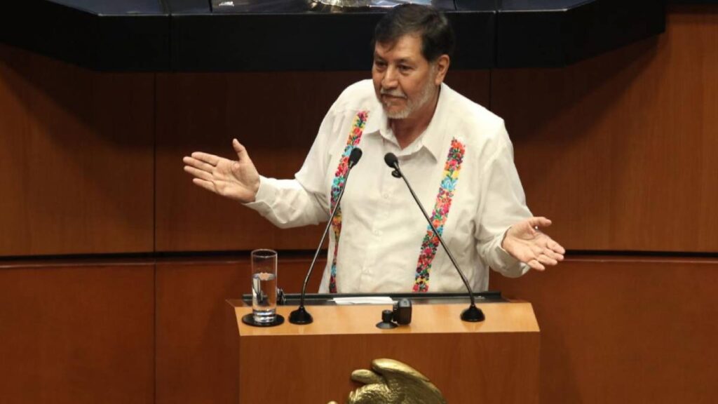 Senador Gerardo Fernández Noroña.