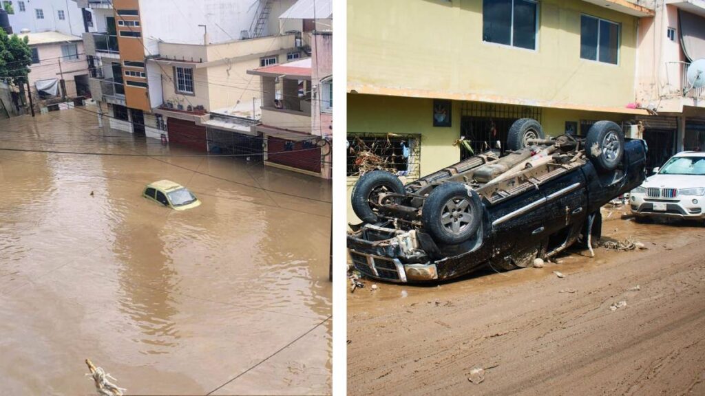 Inundaciones en México