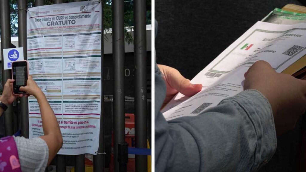 Primer día de registro CRUP Biométrica