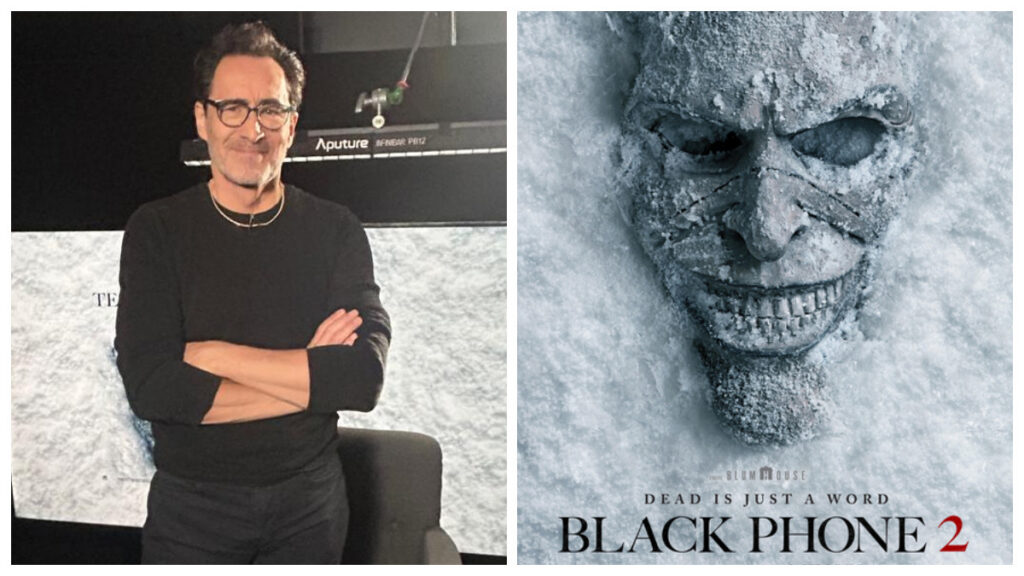 Demián Bichir: "los amantes del terror disfrutarán 'Teléfono negro 2"